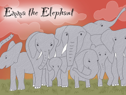 book cover for Emma the Elephant