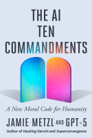 book cover for The AI Ten Commandments