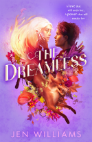 book cover for The Dreamless