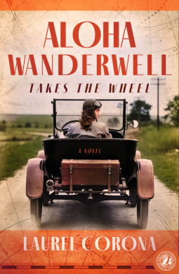 book cover for Aloha Wanderwell Takes the Wheel