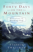 book cover for Forty Days on the Mountain