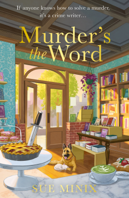 book cover for Murder’s the Word