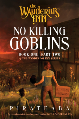 book cover for No Killing Goblins