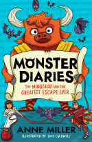 book cover for Monster Diaries: The Minotaur and the Greatest Escape Ever