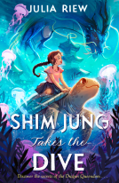 book cover for Shim Jung takes the Dive