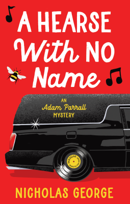 book cover for A Hearse With No Name
