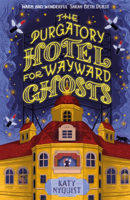 book cover for The Purgatory Hotel for Wayward Ghosts