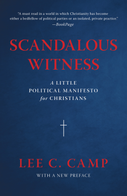 book cover for Scandalous Witness