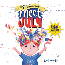 book cover for Meet July