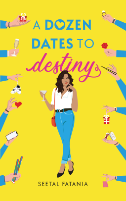 book cover for A Dozen Dates to Destiny