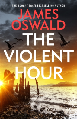 book cover for The Violent Hour