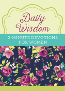 book cover for Daily Wisdom: 3-Minute Devotions for Women