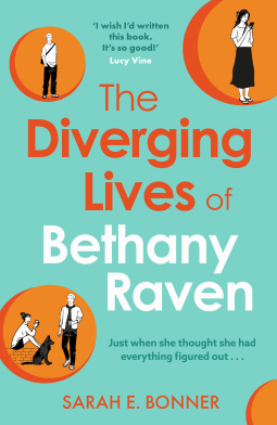 book cover for The Diverging Lives of Bethany Raven
