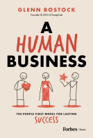 book cover for A Human Business