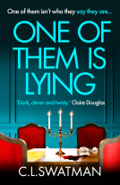 book cover for One of Them Is Lying