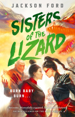 book cover for Sisters of the Lizard