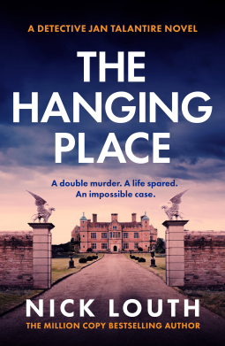 book cover for The Hanging Place