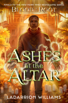book cover for Ashes at the Altar