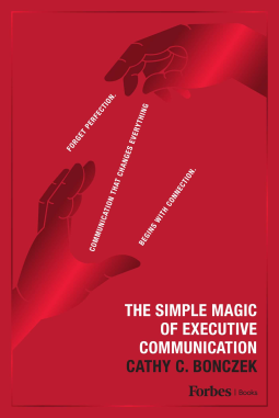 book cover for The Simple Magic of Executive Communication