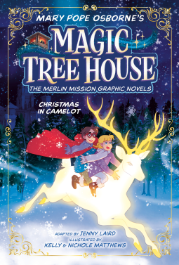 book cover for Christmas in Camelot Graphic Novel