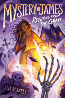 book cover for Mystery James Returns from the Grave