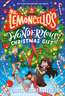 book cover for Mr. Lemoncello's Wondermous Christmas Gift