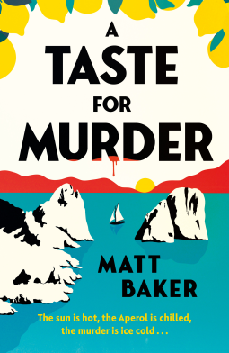 book cover for A Taste for Murder