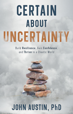 book cover for Certain About Uncertainty