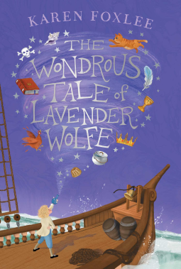 book cover for The Wondrous Tale of Lavender Wolfe