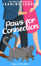 book cover for Paws for Connections