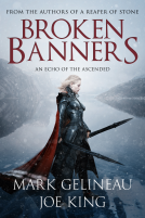 book cover for Broken Banners