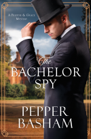 book cover for The Bachelor Spy