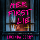 book cover for Her First Lie