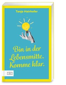 Buchcover für Bin in der Lebensmitte. Komme klar.