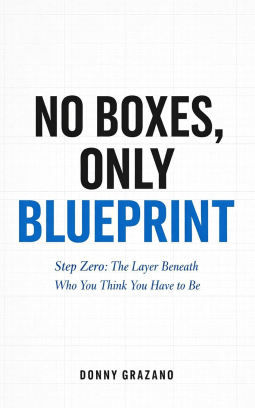 book cover for No Boxes, Only Blueprint