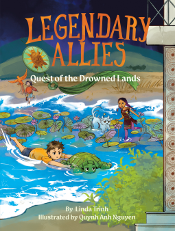 book cover for Quest of the Drowned Lands
