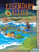 book cover for Quest of the Drowned Lands