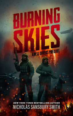 book cover for Burning Skies: A Hell Divers Prequel, Part II