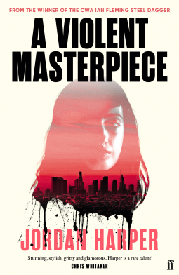 book cover for A Violent Masterpiece