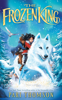 book cover for The Frozen King
