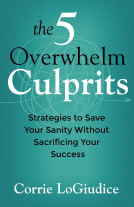 book cover for The 5 Overwhelm Culprits