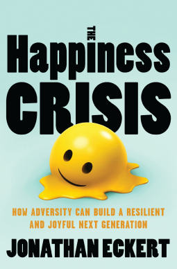 book cover for The Happiness Crisis