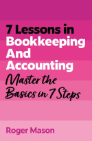 book cover for 7 Lessons in Bookkeeping and Accounting
