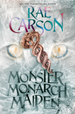 book cover for Monster, Monarch, Maiden