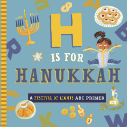 book cover for H Is for Hanukkah