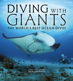 book cover for Diving with Giants