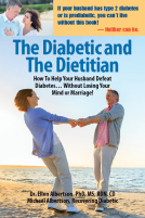 book cover for The Diabetic and The Dietitian
