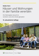 Buchcover für Häuser und Wohnungen in der Familie vererben