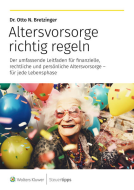 Buchcover für Altersvorsorge richtig regeln