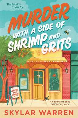 book cover for Murder with a Side of Shrimp and Grits